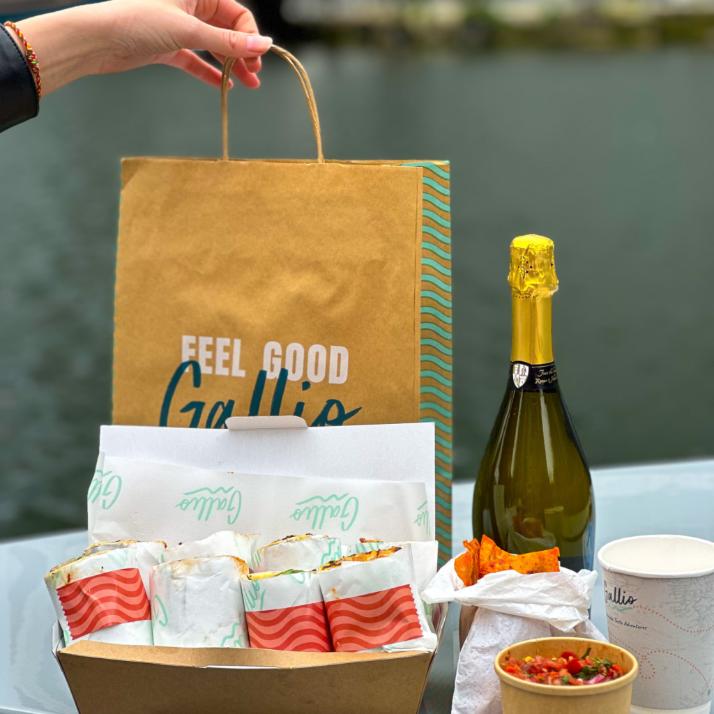 Gallio & Canary Wharf Go Boats Mediterranean Picnics