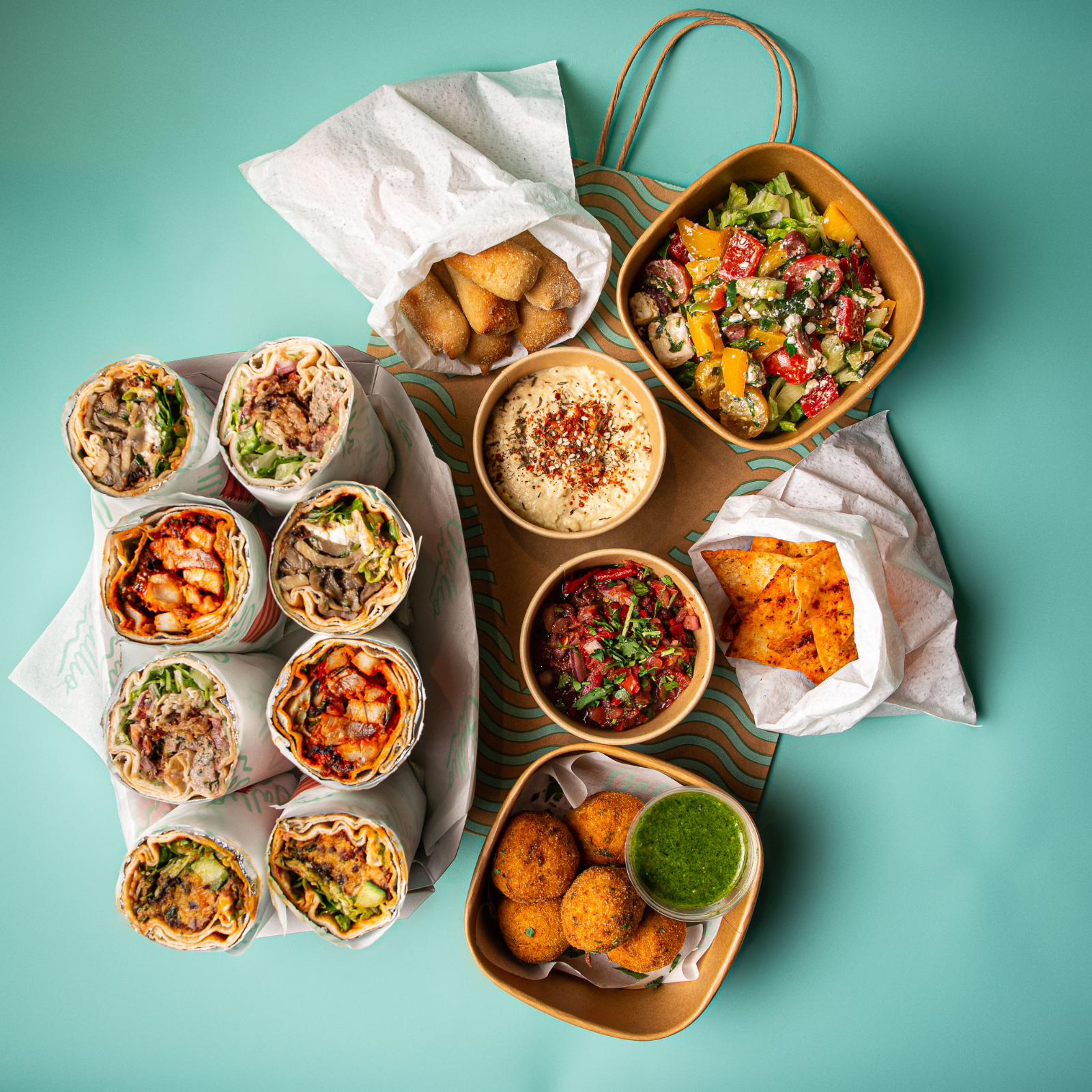 Gallio & Canary Wharf Go Boats Mediterranean Picnics