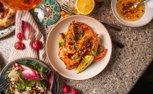 Gallio Mediterranean Restaurant London Pil Pil Spanish King Prawns