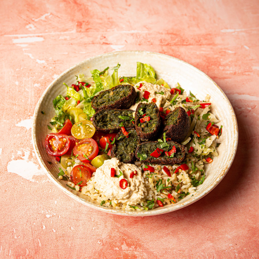 Gallio Mediterranean Restaurant London Falafel Pilaf Bowl