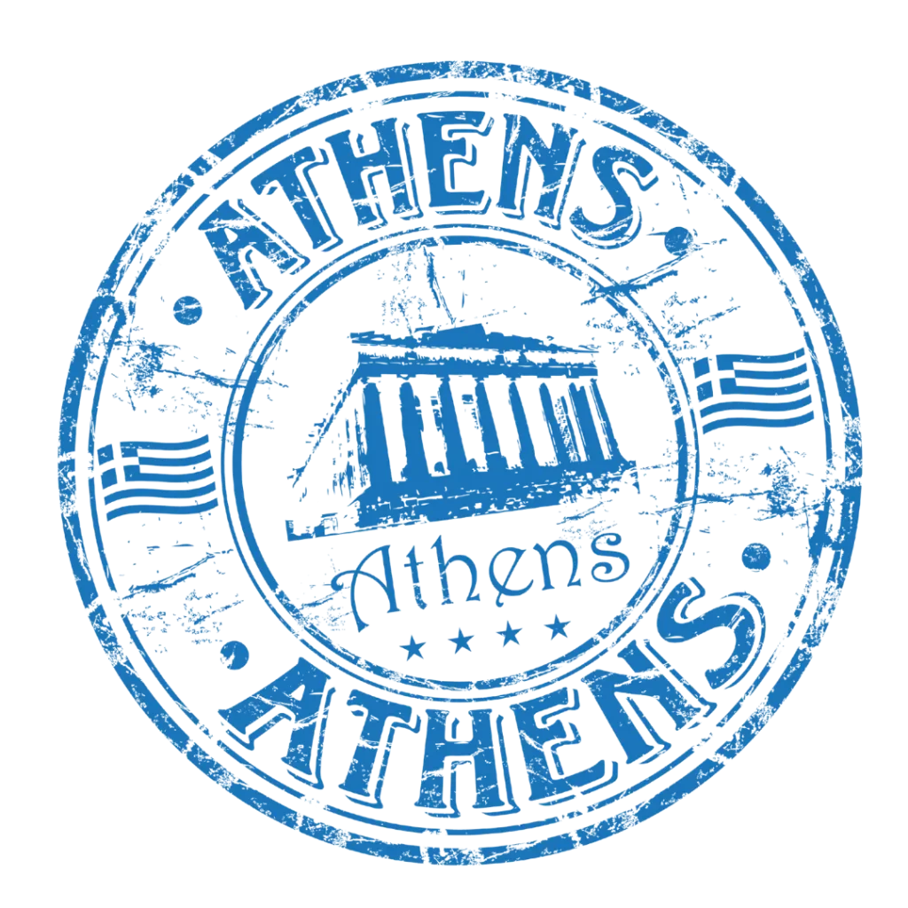 Athens Stamp