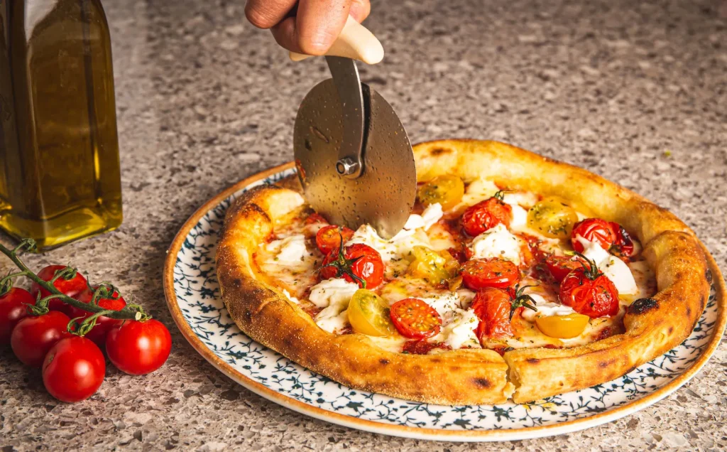 Gallio Mediterranean Restaurant London Ancient Grain Margarita Pizza