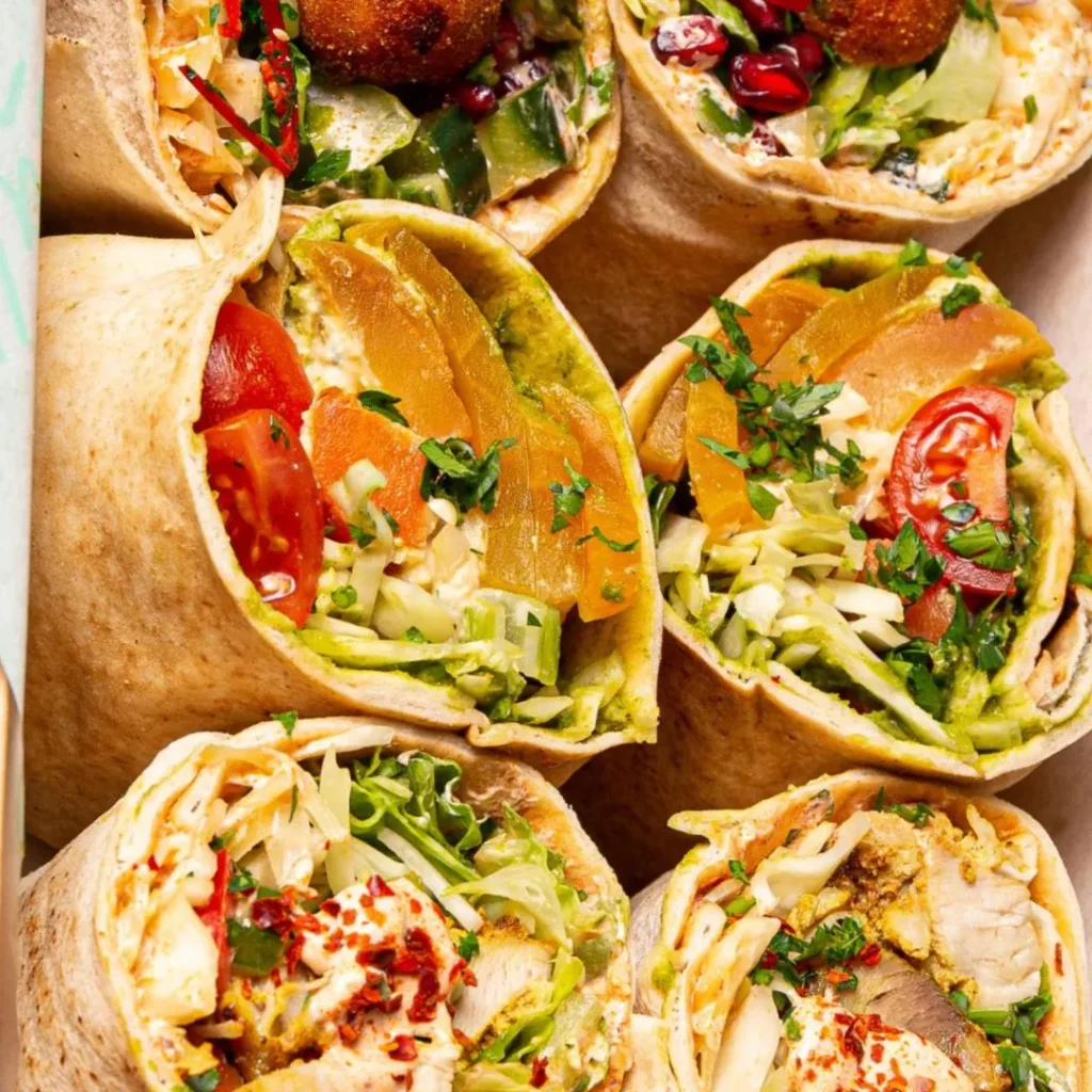 wraps catering events summer parties
