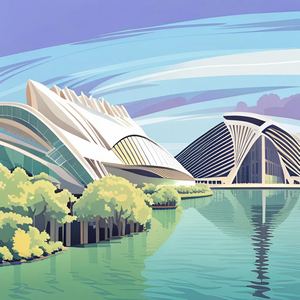 Valencia Spain Postcard Gallio