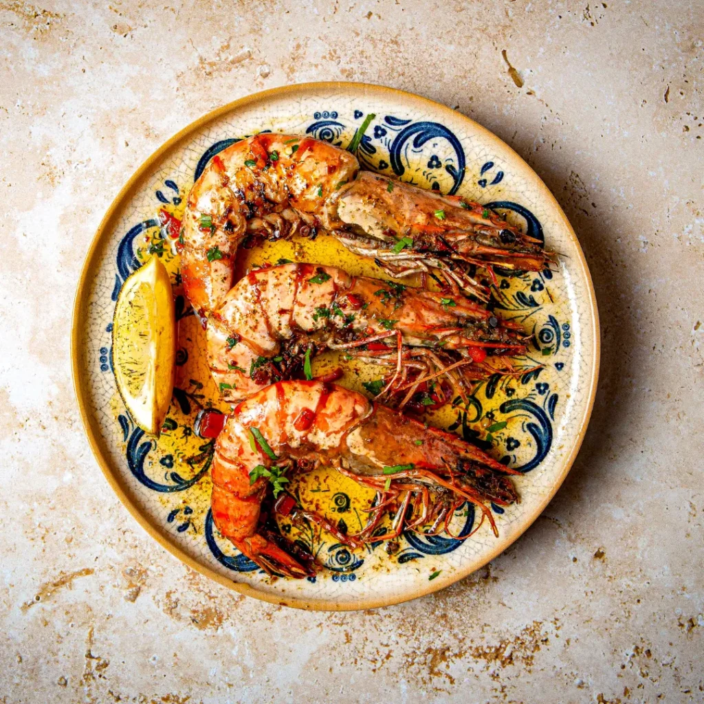 Giant Tiger Prawns Gallio Mediterranean Restaurant Gallery Page Graduation