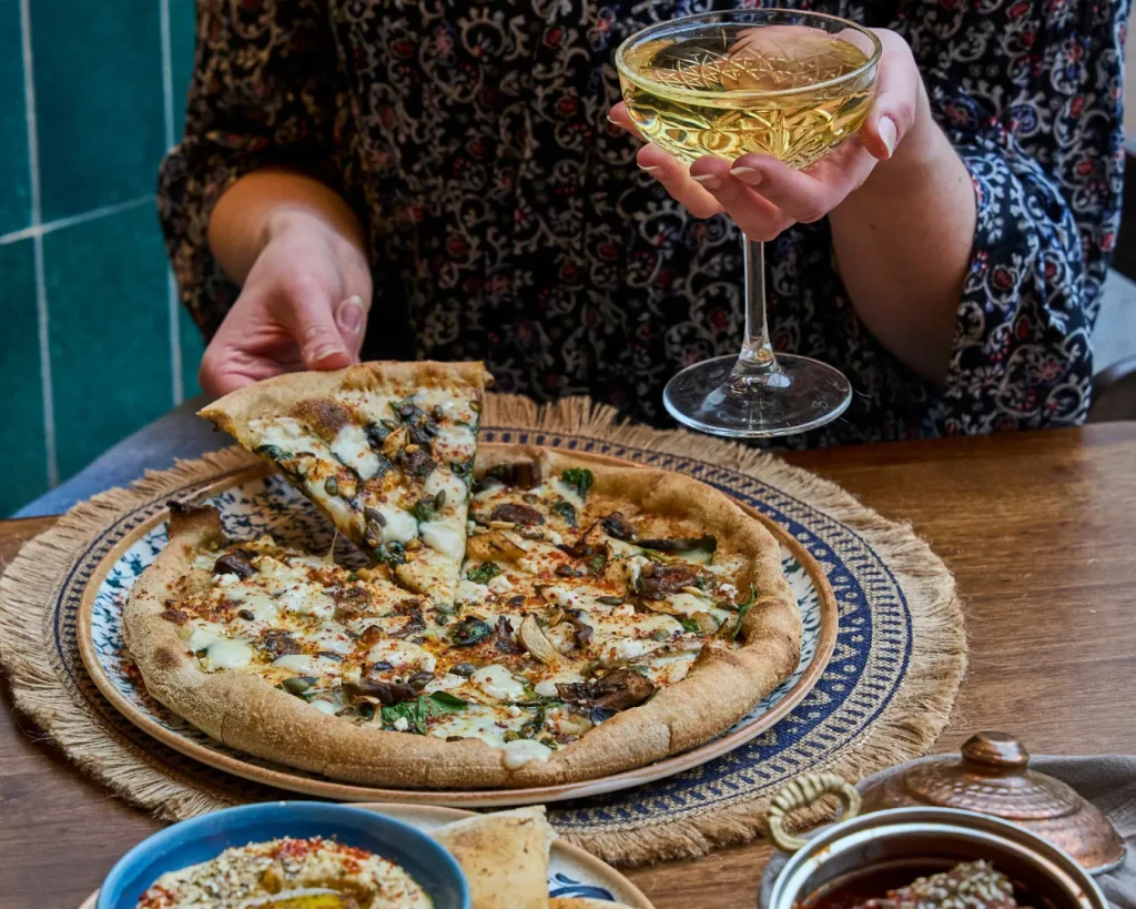 Bottomless Friday Evening Brunch with Bottomless Pizza & Bottomless Prosecco Gallio Mediterranean Canary Wharf London Black Friday