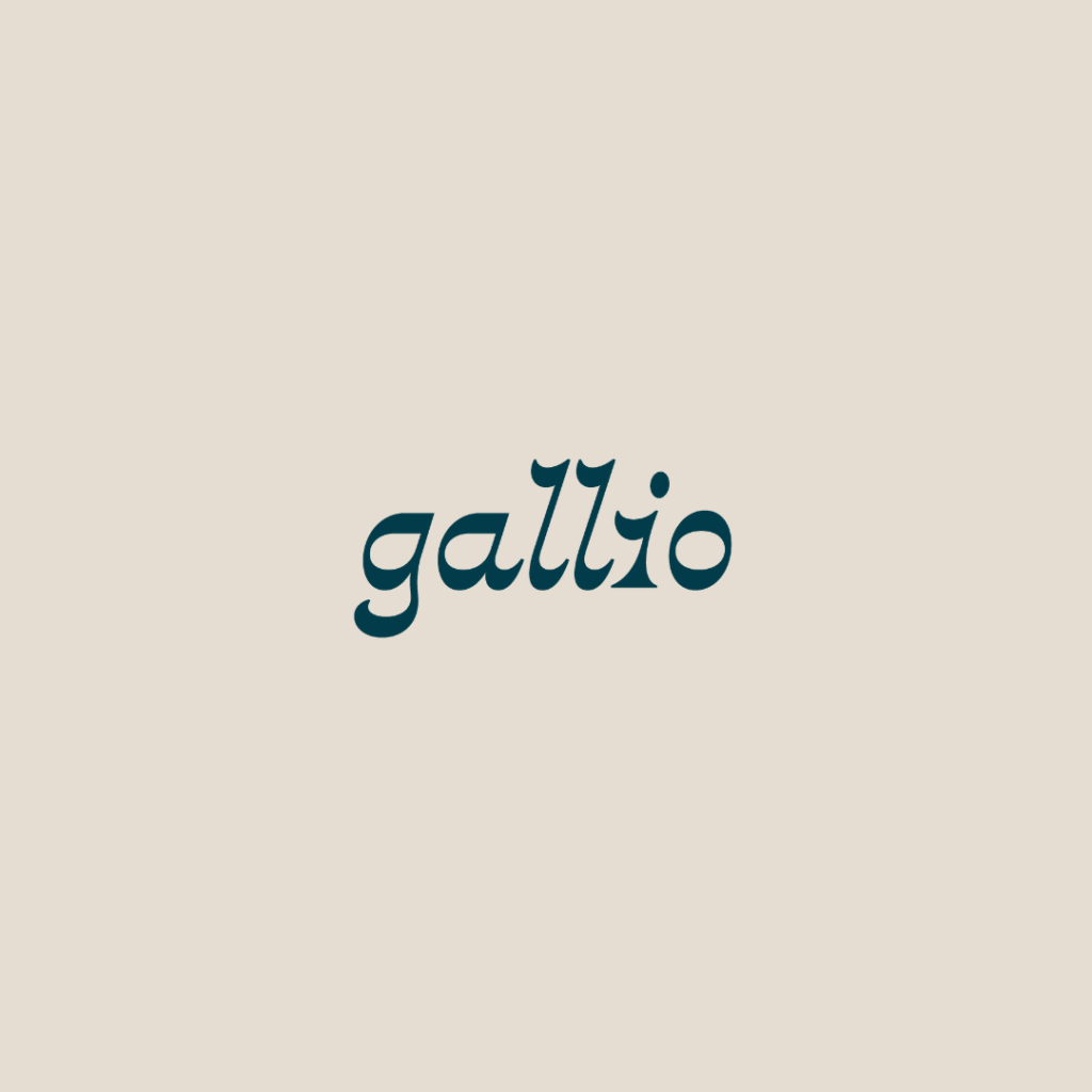 Gallio Logo Mediterranean Restaurant Fitzrovia London