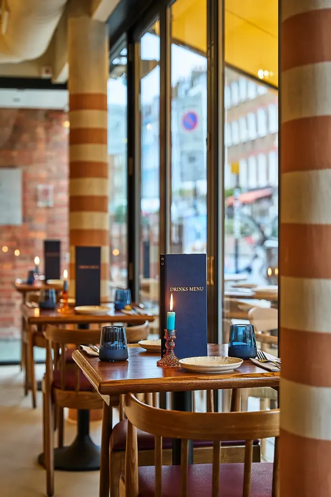 Gallio Charlotte Street Fitzrovia Mediterranean Restaurant Interiors
