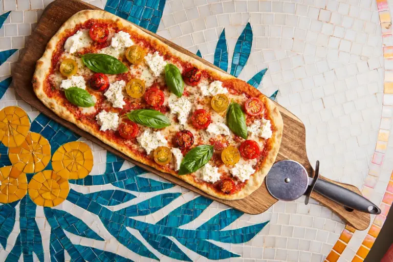 Tomato Mediterranean Pizza